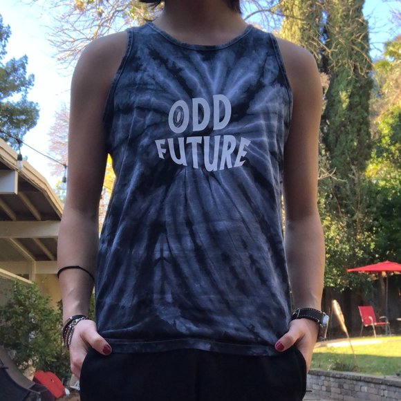 Tyler the Creator Tie Dye Odd Future Tank Top - Picture 2 of 4